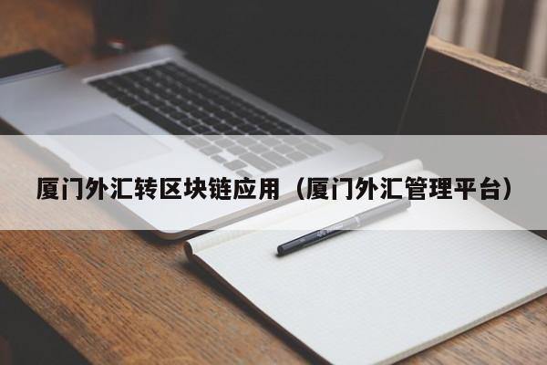 廈門外匯轉區塊鏈應用(廈門外匯管理平臺)